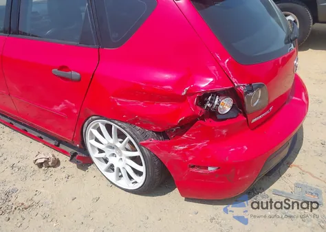 2007 Mazda Mazdaspeed3 Sport from USA, damaged, VIN JM1BK34MX71696419